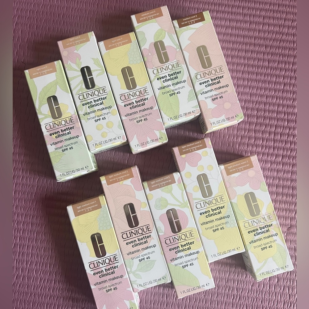 Clinique even better Clinical vitamin make up Pick your Shade